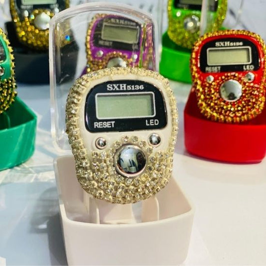 Fancy Digital Counter Tasbeeh with LED Light – Perfect Gift