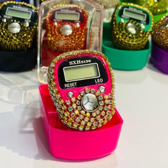 Fancy Digital Counter Tasbeeh with LED Light – Perfect Gift