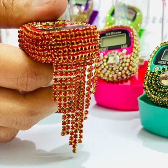 Fancy Digital Counter Tasbeeh with LED Light – Perfect Gift