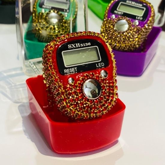 Fancy Digital Counter Tasbeeh with LED Light – Perfect Gift