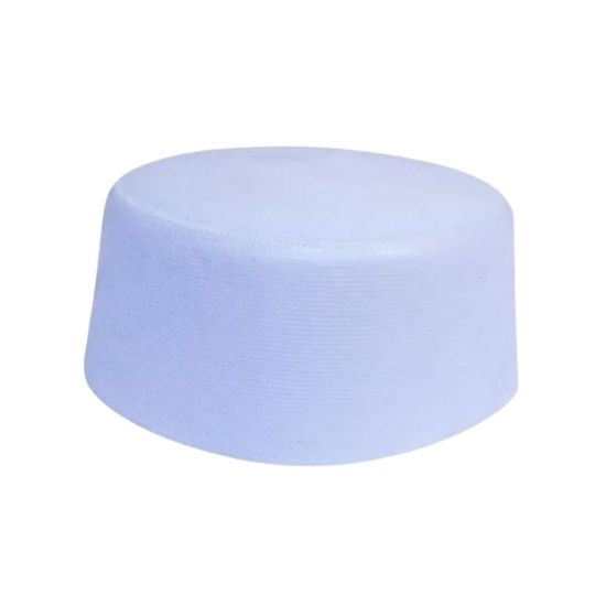 White Tableeghi Namaz Topi - Cotton, Durable & Affordable