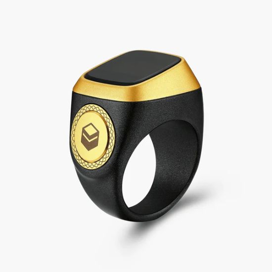 Zikr Lite Smart Ring Tasbih – Bluetooth, OLED Display & CNC