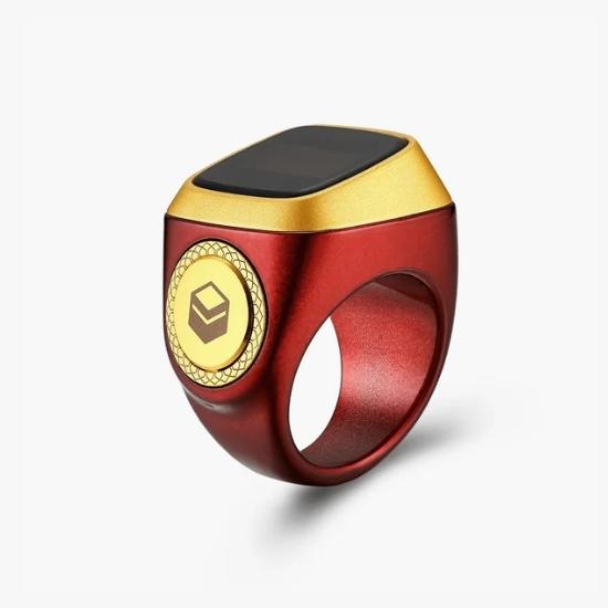 Zikr Lite Smart Ring Tasbih – Bluetooth, OLED Display & CNC